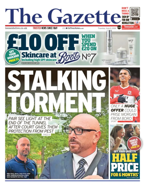 Cover of Teesside Evening Gazette