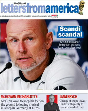 Cover of Herald Sport
