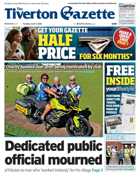 Cover of The Tiverton Gazette