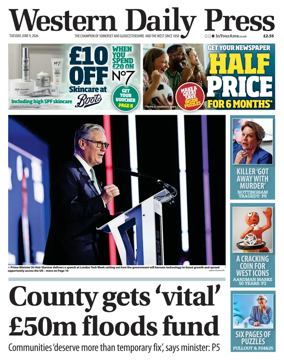 Cover of Western Daily Press