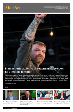 Cover of AlterNet
