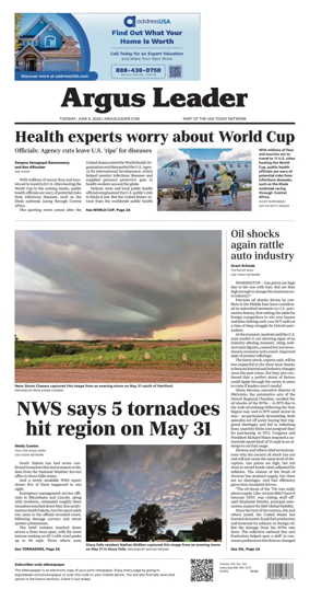 Cover of Argus Leader