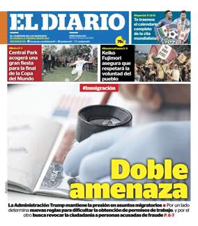 Cover of El Diario