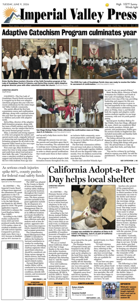 Cover of Imperial Valley Press
