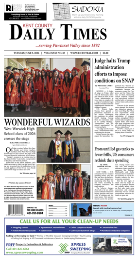 Cover of Kent County Daily Times