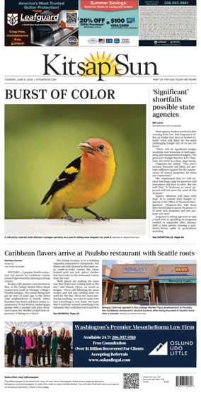 Cover of Kitsap Sun