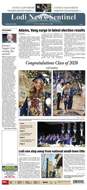 Cover of Lodi News-Sentinel