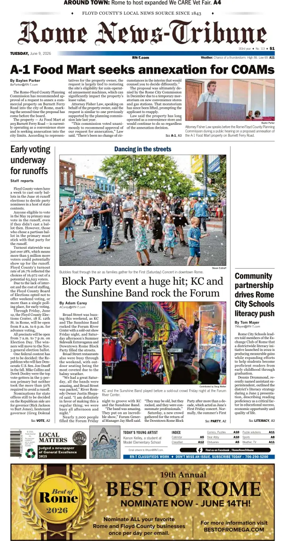 Cover of Rome News-Tribune