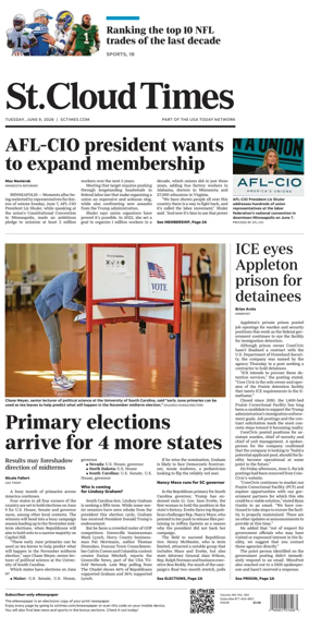 Cover of St. Cloud Times