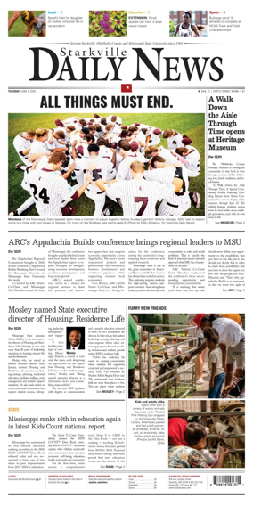 Cover of Starkville Daily News