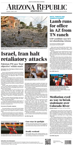 Cover of The Arizona Republic