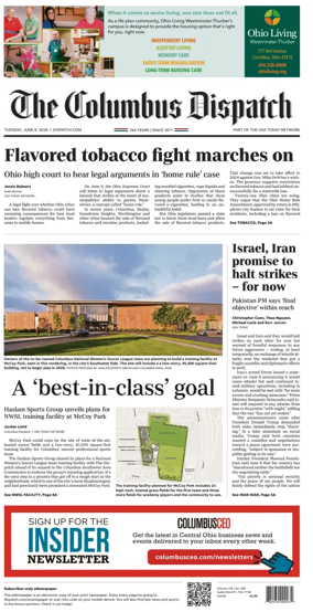 Cover of The Columbus Dispatch