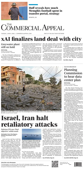 Cover of The Commercial Appeal