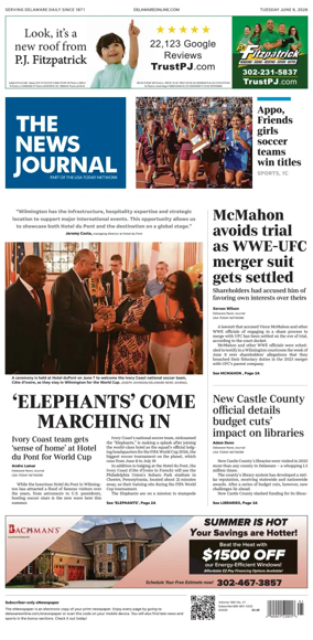 Cover of The News Journal