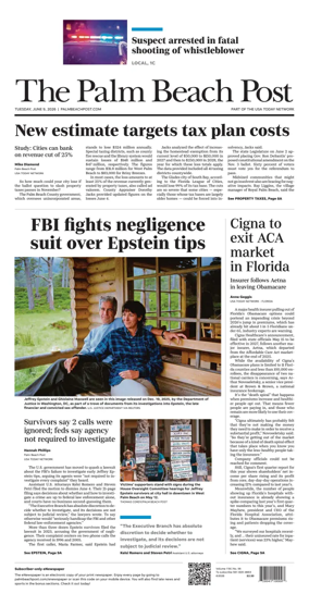 Cover of The Palm Beach Post