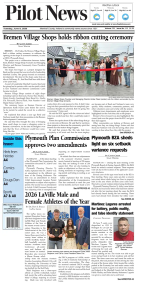 Cover of The Pilot News