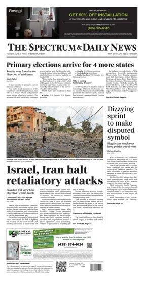 Cover of The Spectrum & Daily News