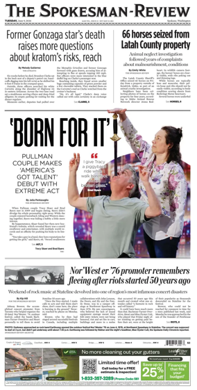 Cover of The Spokesman-Review (Spokane)