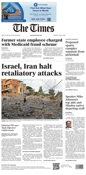 Cover of The Times (Shreveport)