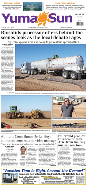 Cover of Yuma Sun