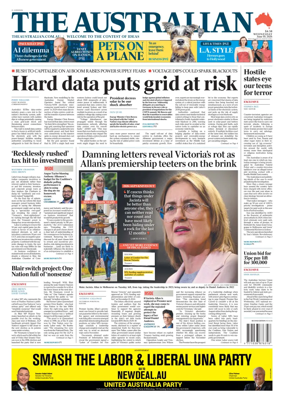 Cover of The Australian