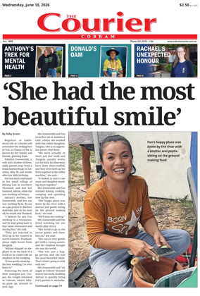 Cover of The Cobram Courier