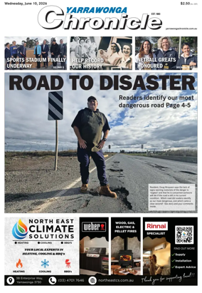 Cover of Yarrawonga Chronicle