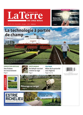 Cover of La Terre de chez nous