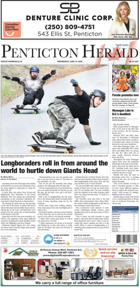 Cover of Penticton Herald