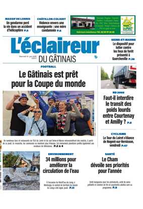 Cover of L'Eclaireur du Gatinais