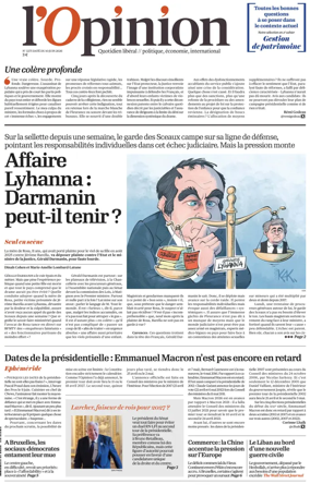 Cover of L'Opinion