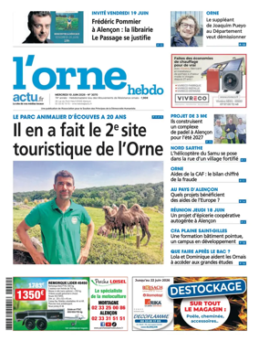 Cover of L'Orne Hebdo