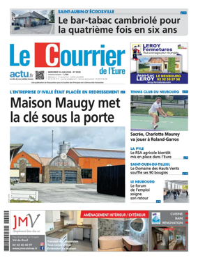 Cover of Le Courrier de l'Eure