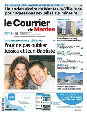 Cover of Le Courrier de Mantes
