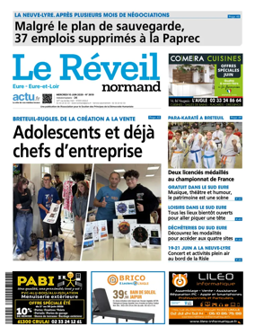 Cover of Le Reveil Normand (Eure / Eure-et-Loir)