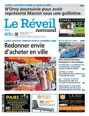 Cover of Le Reveil Normand (Orne)