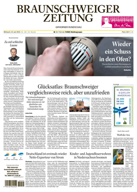 Cover of Braunschweiger Zeitung (Gifhorn)