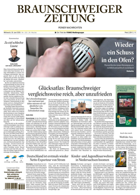 Cover of Braunschweiger Zeitung (Peine)