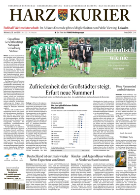 Cover of Harz Kurier