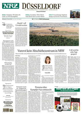 Cover of Neue Rhein Zeitung (Dusseldorf)