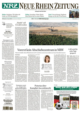 Cover of Neue Rhein Zeitung (Emmerich and Kleve)