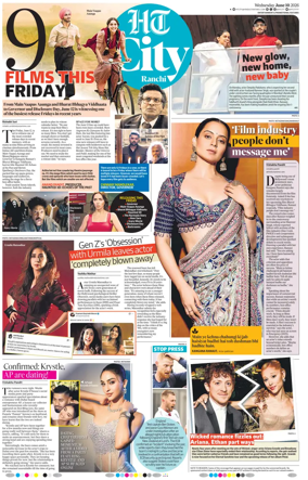 Cover of Hindustan Times (Ranchi) - Live