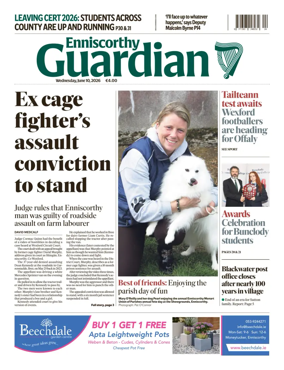 Cover of Enniscorthy Guardian
