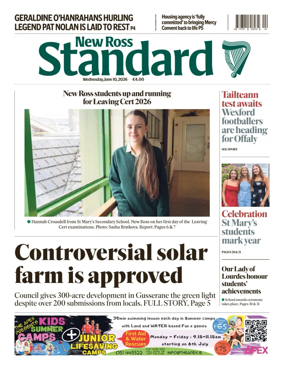 Cover of New Ross Standard