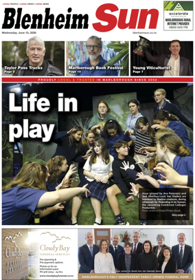 Cover of Blenheim Sun