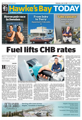 Cover of Hawke's Bay Today