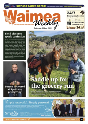 Cover of Waimea Weekly