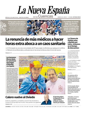 Cover of La Nueva Espana (Cuencas)
