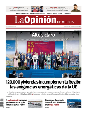 Cover of La Opinion de Murcia