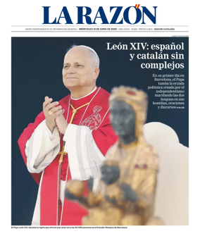 Cover of La Razon (Cataluna)